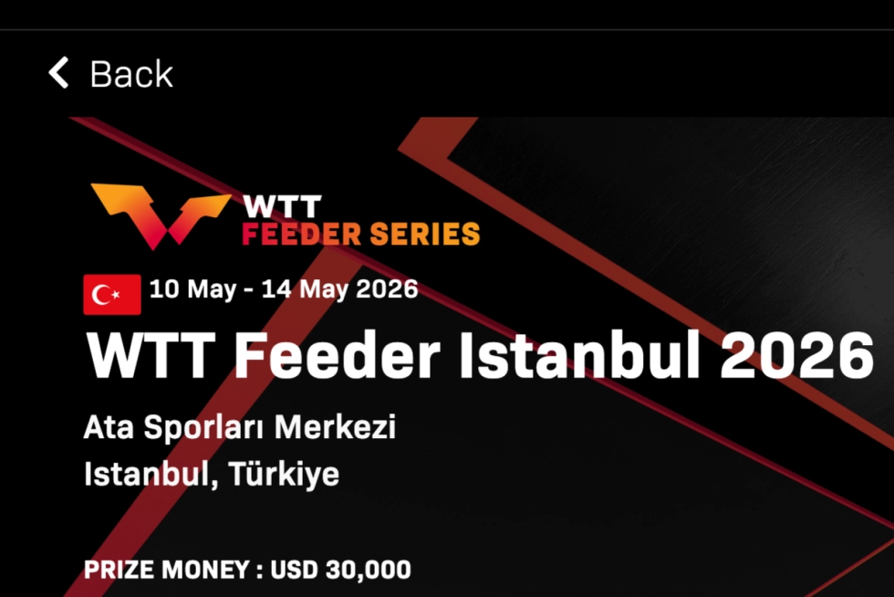 WTT Feeder Istanbul-2026. Абраамян – 1-й номер посева
